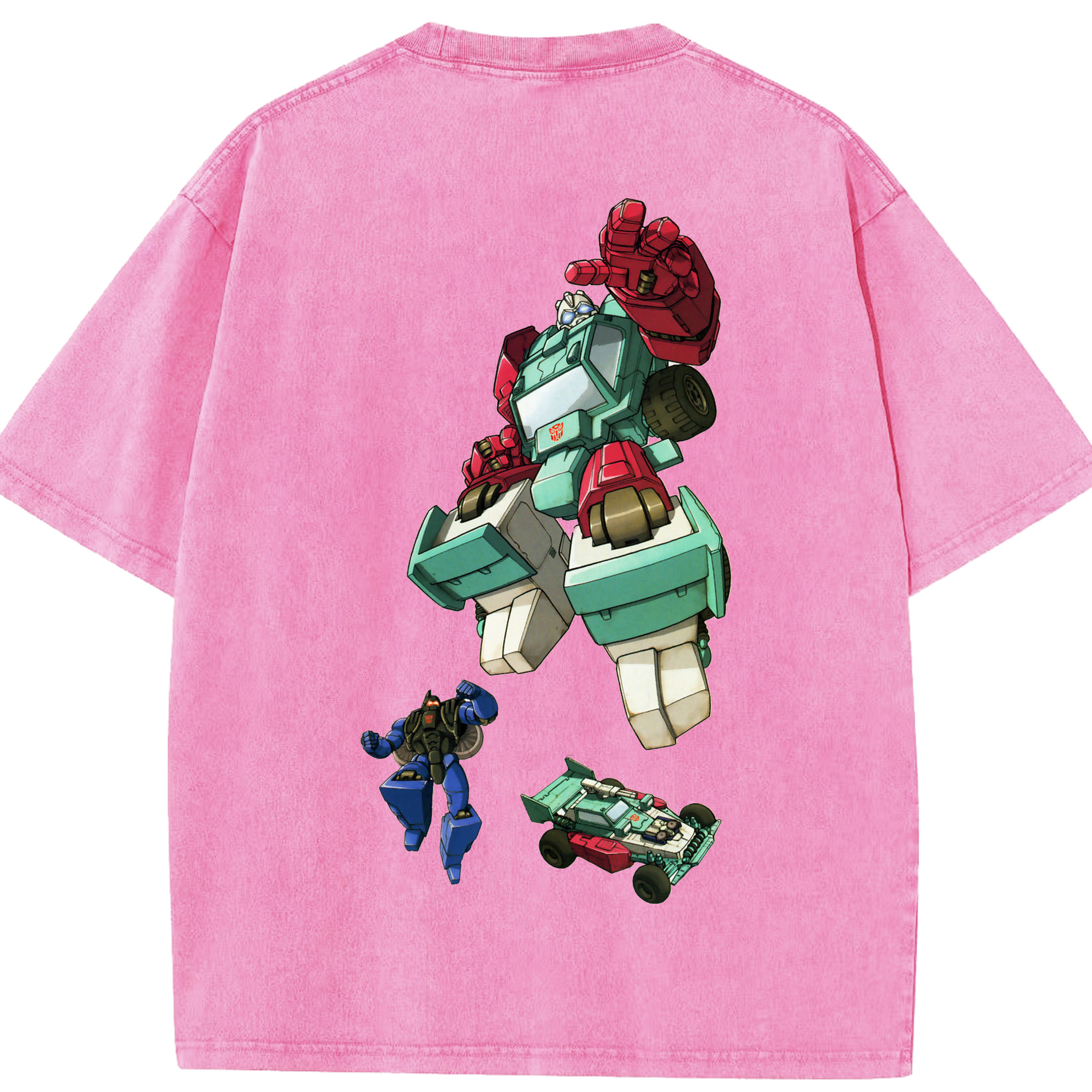 （画像用）  綿100% ヴィンテージ風 半袖Tシャツ（背面プリント）